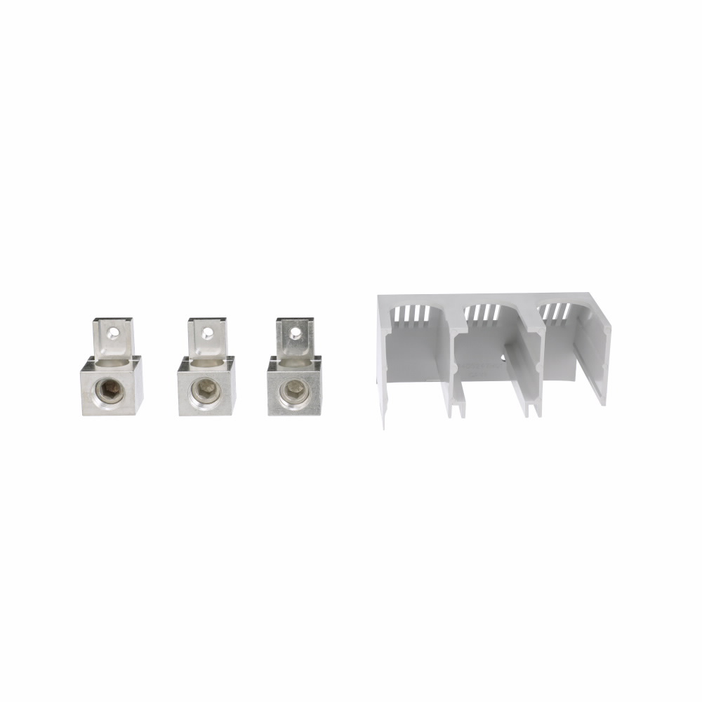 Product image for Cutler-Hammer PDG2X3TA225K Power Defense molded case circuit breaker accessory terminal, Terminal, Three-pole, AWG 6-300, PD2 Global, Power Defense, Frame J-K, Power Defense, Tunnel terminal, Aluminum,
