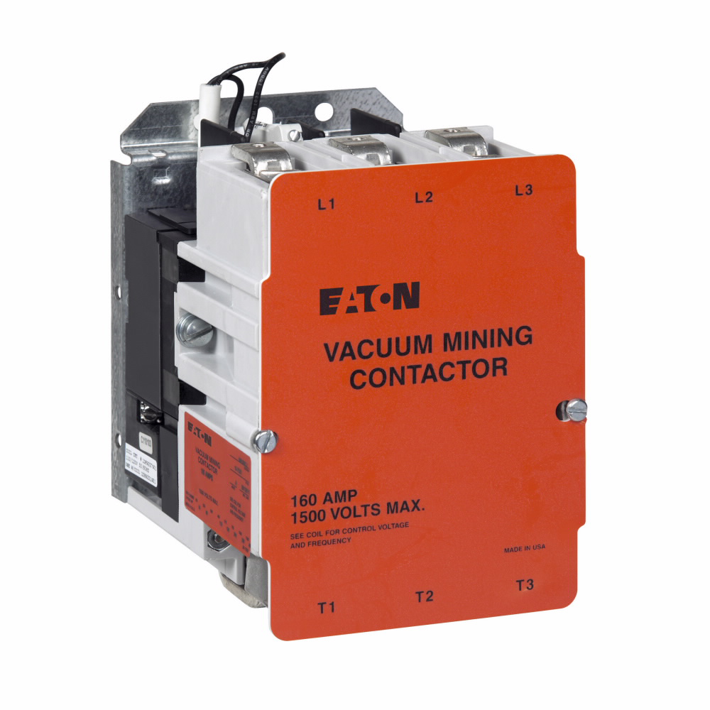 Product image for Cutler-Hammer VM160CJ 160A MINING VACUUM CONTACTOR, 120V COIL