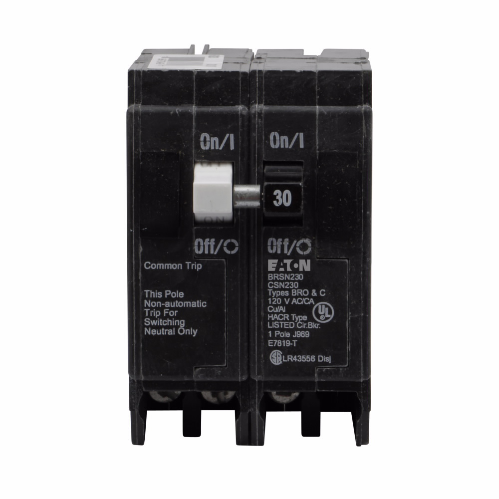 Product image for ETN BRSN225 BR, 2P, 25A, 120/240V,