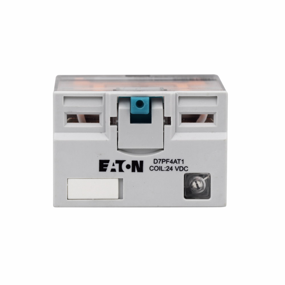 Product image for Eaton Electrical D7PF4AT1 24 VDC 388 Ohm 4PDT Silver Alloy DC Operated General Purpose Plug-In Relay