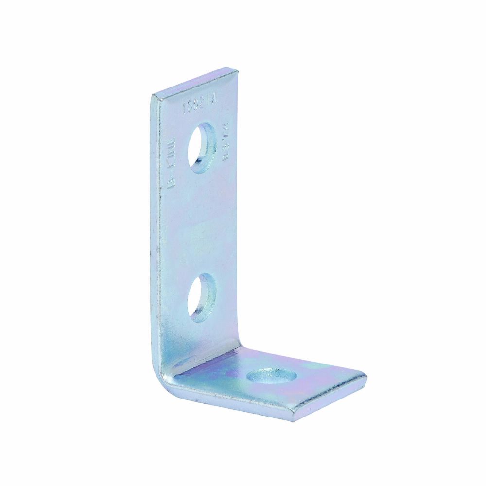 Product image for B-Line B374ZN 3-Hole Zinc Plated Corner Angle