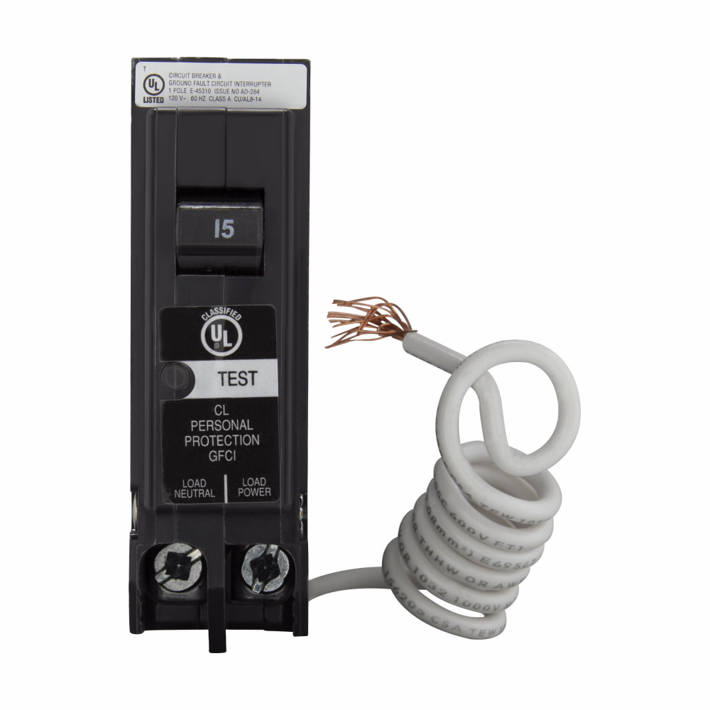 ETN CLGF115 Classified GFCI Circuit Product image for ETN CLGF115 Classified GFCI Circuit