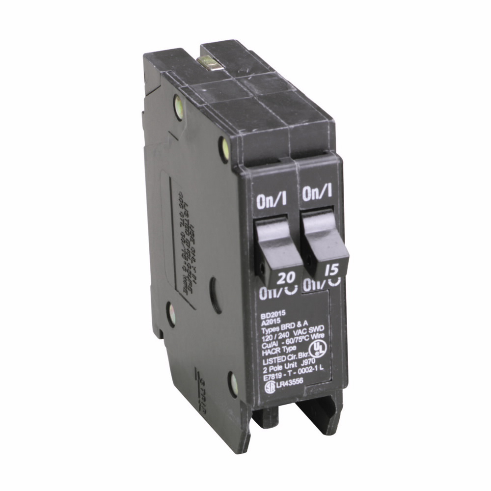 Product image for Eaton Electrical BD2015 1 Inch CTL Class Type BD Plug-On Circuit Breaker