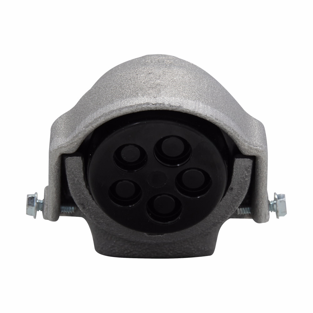 Product image for Crouse-Hinds Series F385 1 Inch Copper Free Aluminum Threaded Rigid Conduit Service Entrance Head