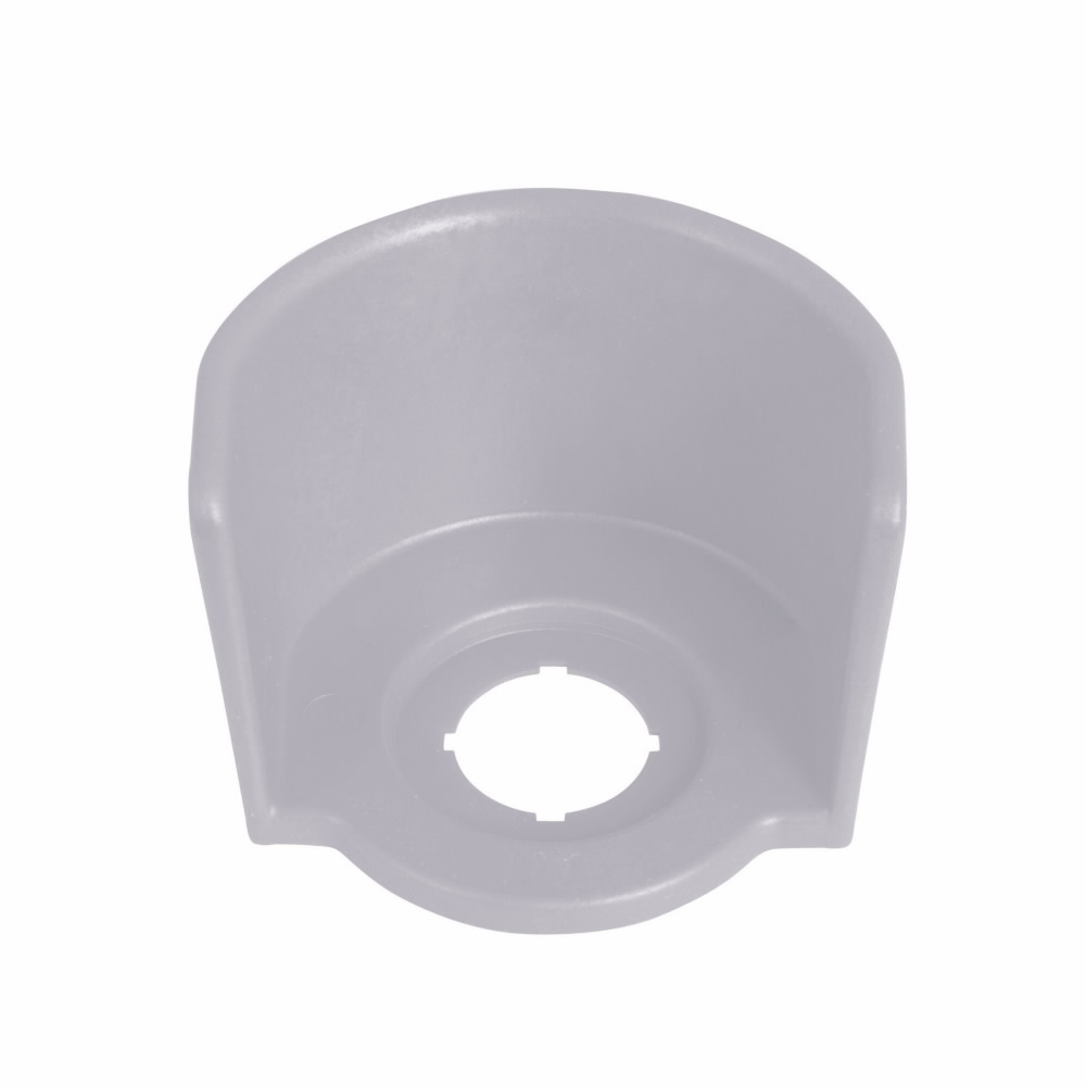 Product image for Cutler-Hammer M22G-XGPV M22 pushbutton guard ring, M22 Emergency Stop Operator Guard Ring, 22.5 mm, Button: Gray, IP66, NEMA 4X, 13