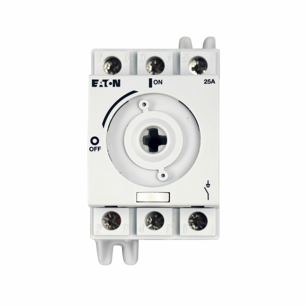 Product image for Cutler-Hammer R5A3016U rotary disconnect switch, 16 A, Non-fusible, Three-pole, Rotary switch, R5 Series, 600 V