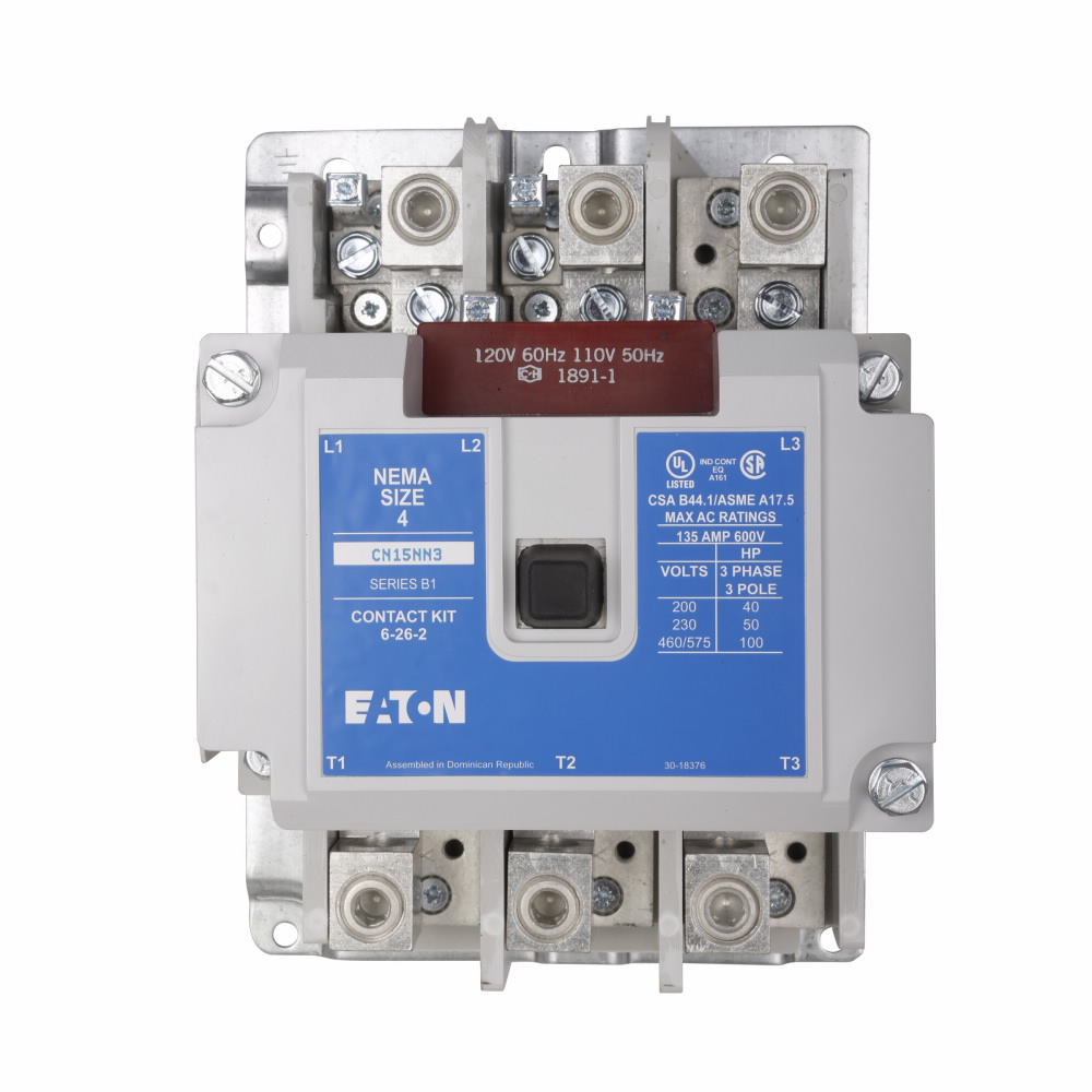 Product image for Eaton CN15NN3A NEMA Freedom Series Non-Reversing Contactor
