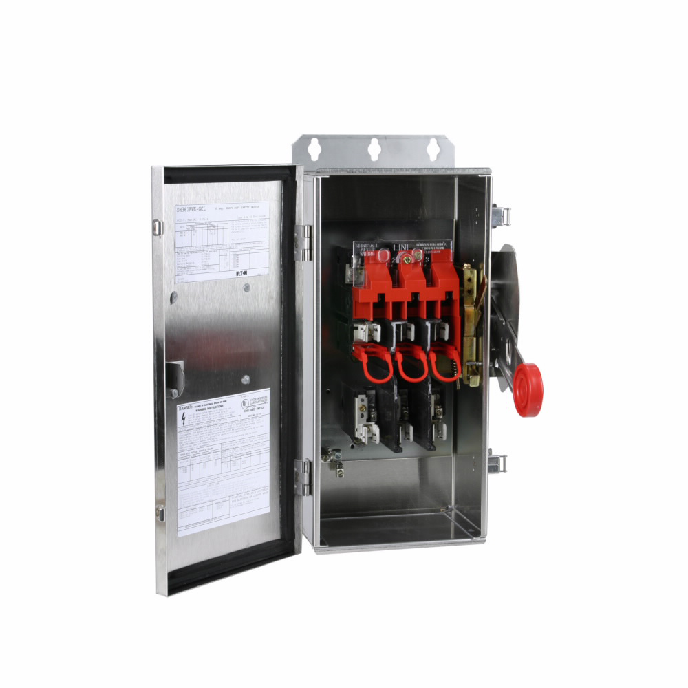 Product image for ETN DH363FWK 100A/3P HD Fusible Sft