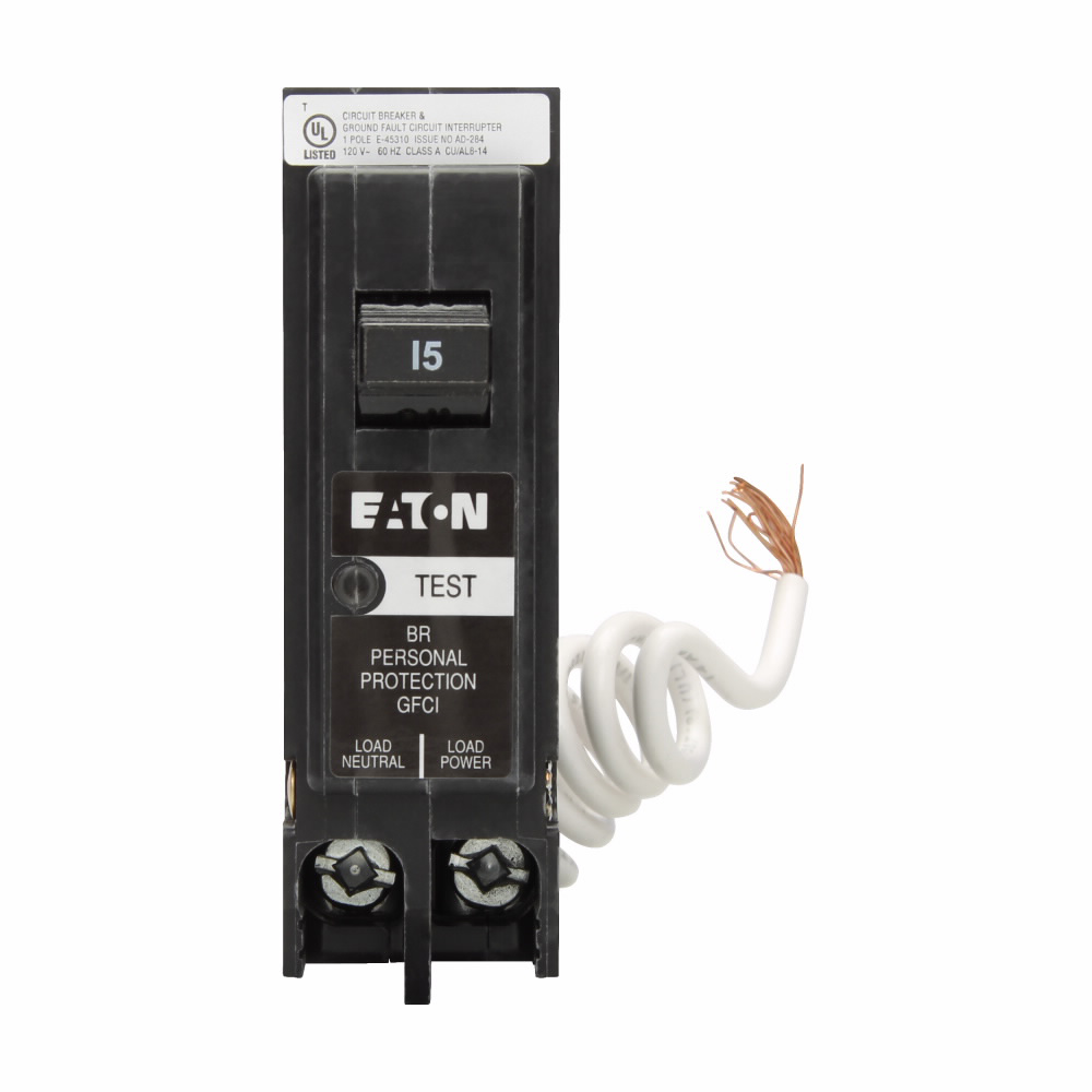 Product image for ETN BRN115GF BR GF 5MA PIGTAIL 1P 1