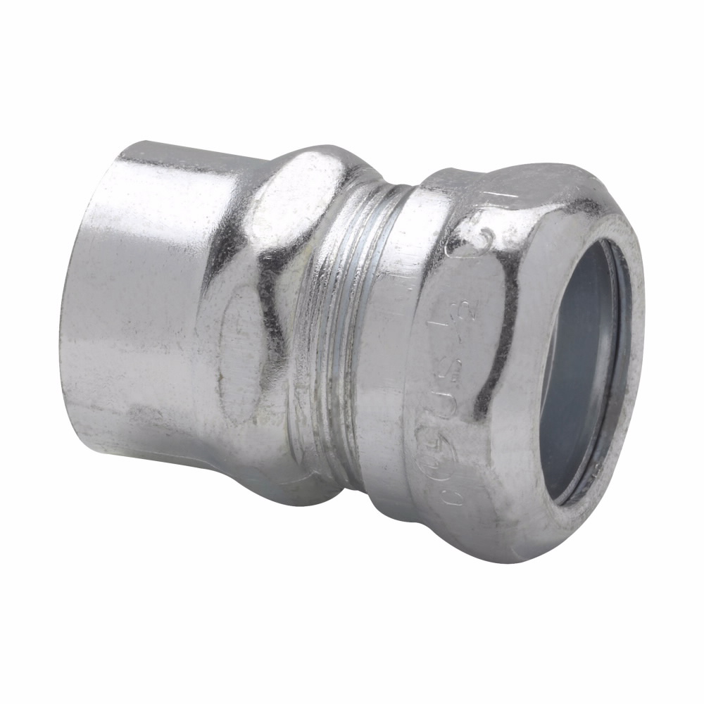 Product image for Crouse-Hinds 691 3/4" Steel EMT to Rigid Conduit Combination Coupling