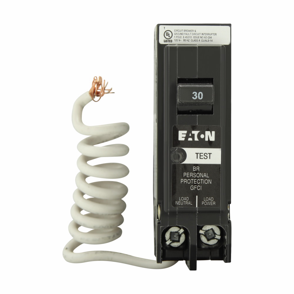 ETN BRN130GF BR GFCI Circuit Breake Product image for ETN BRN130GF BR GFCI Circuit Breake