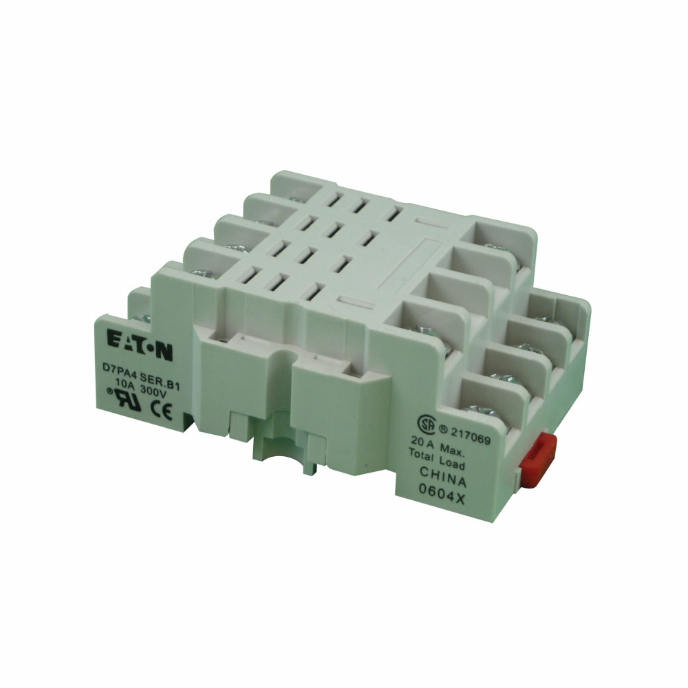 Product image for ETN D7PA4 D7 4P SOCKET