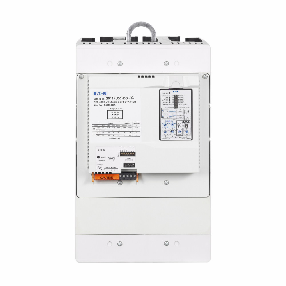 Product image for Cutler-Hammer S801+U36N3S S801+ soft starter, Soft Starter, 200mm, 360 A