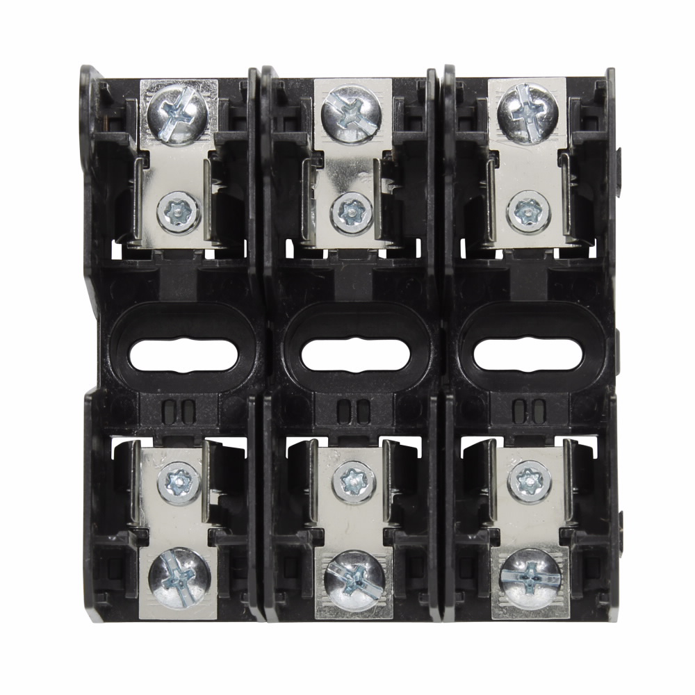 Eaton Bussmann JM60030-3SR 3-Pole 600 Volt 30 Amp Screw Class J Fuse Block Product image for Eaton Bussmann JM60030-3SR 3-Pole 600 Volt 30 Amp Screw Class J Fuse Block