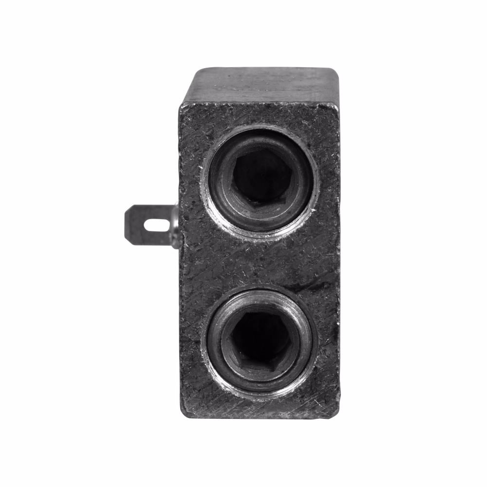 Product image for Cutler-Hammer TA602LD molded case circuit breaker accessory terminal, One terminal and one cover per pole kit, 500 A, #3/0 AWG-350 kcmil Cu/Al, Frame J-K, Series C
