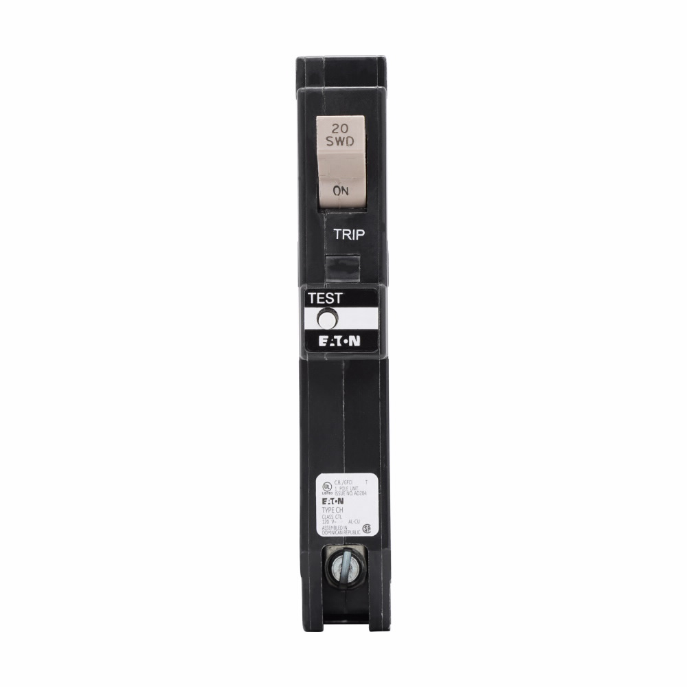Eaton Electrical CHFGFT125 3/4 Inch 25 Amp 10 kaic 1-Pole Type CH Ground Fault Circuit Breaker with Flag Product image for Eaton Electrical CHFGFT125 3/4 Inch 25 Amp 10 kaic 1-Pole Type CH Ground Fault Circuit Breaker with Flag