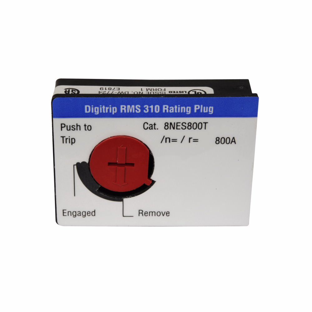 Product image for ETN 8NES400T RATING PLUG FOR 400A N