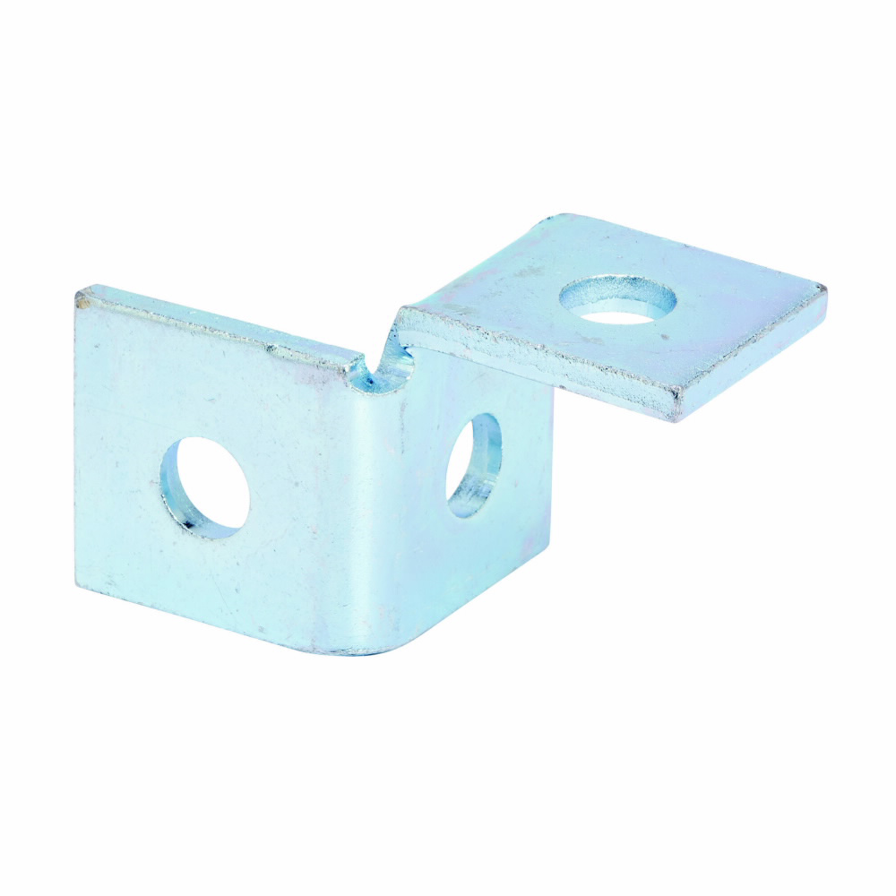 Product image for B-Line B267RZN 3-Hole Zinc Plated Right Hand Single Corner Connection