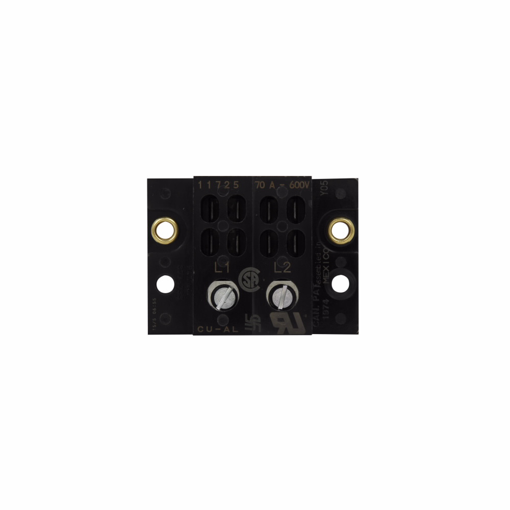 Product image for Bussmann Series 11725-2 Quick Connect Power Terminal Block