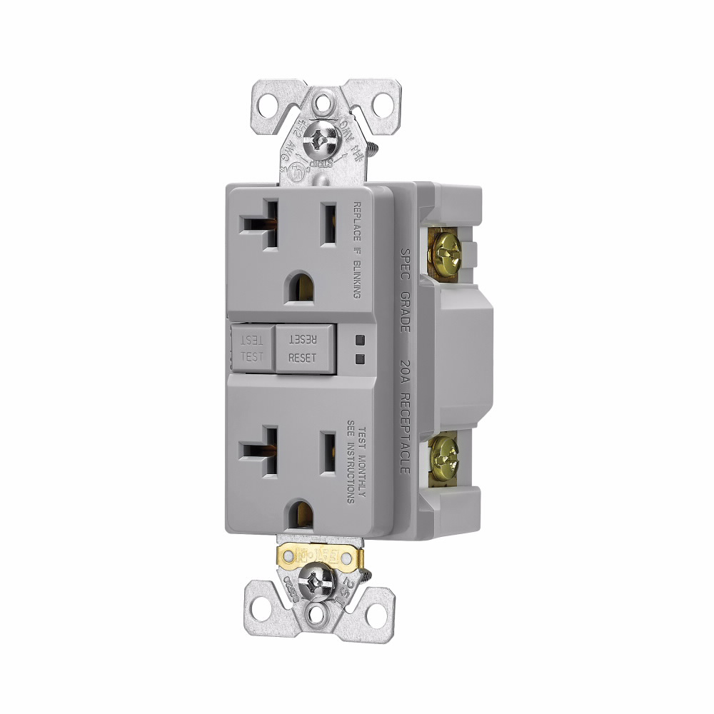 Arrow Hart Wiring SGF20GYL 20 Amp 125 VAC 2Pole 3Wire NEMA 520R