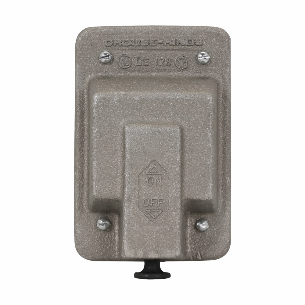 Crouse-Hinds DS128 1-Gang Aluminum Raintight Blank Device