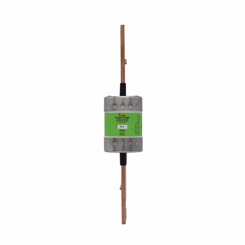 Mayer-DDS-Eaton Bussmann series FRS-R fuse, 400 A, Dual, Class RK5, Non-indicating, Blade end x blade end, 10 sec at 500%, 20 kAIC at 300 Vdc,200 kAIC at 600 V, Standard, 600 V, 300 Vdc-1