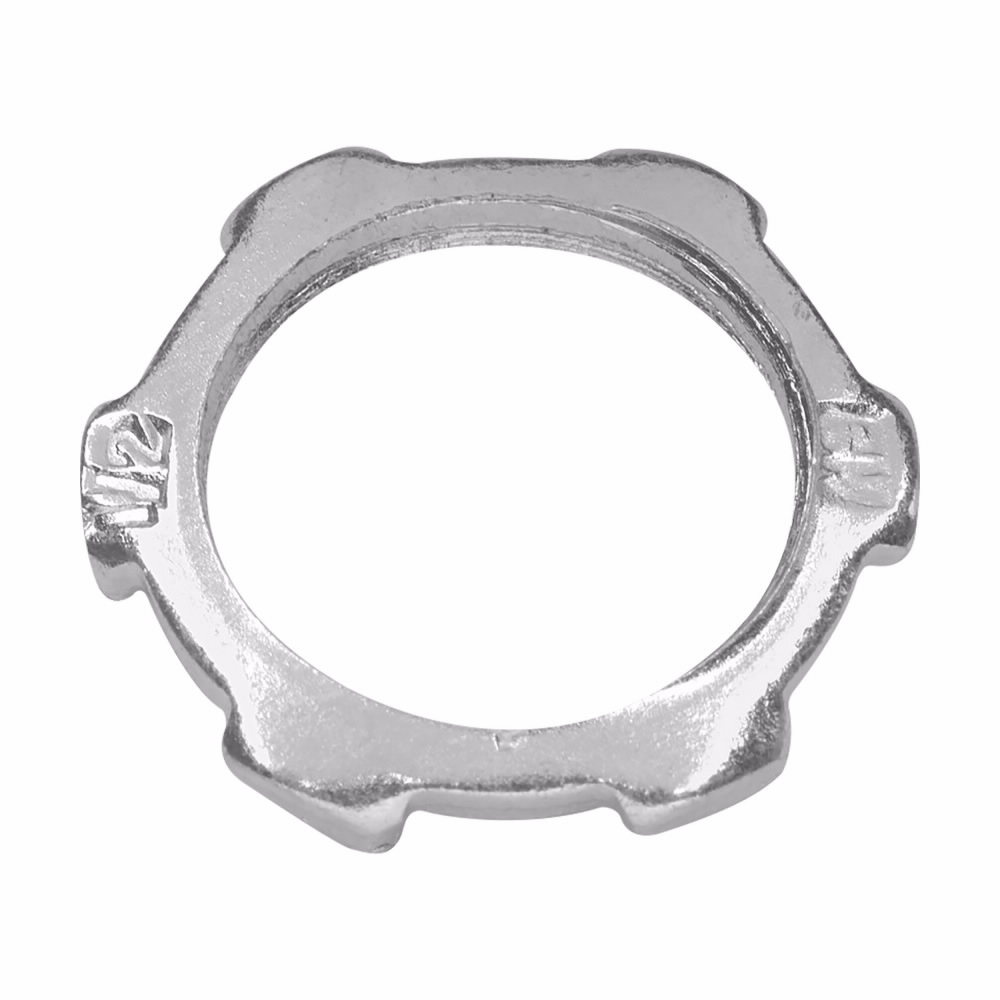 Mayer-DDS-Eaton Crouse-Hinds series thin construction locknut, Rigid/IMC, Steel, 3"-1