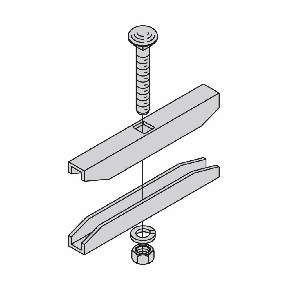 Product image for B-Line SB166ABZ BUTT-SPLICE CLAMP K