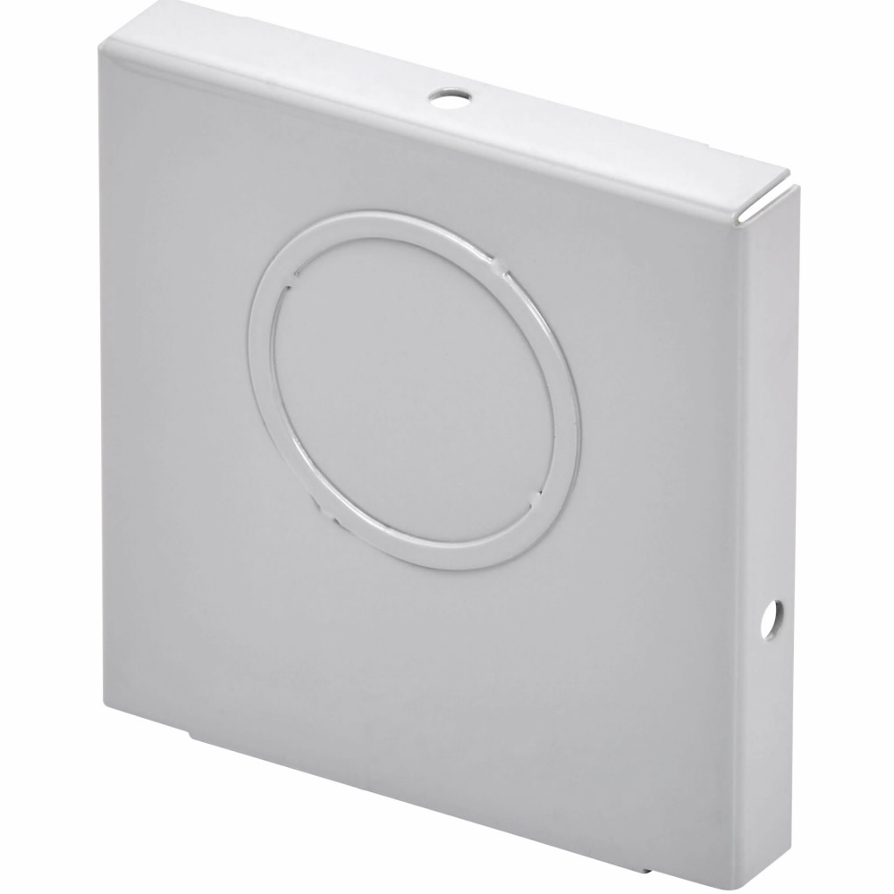 Product image for B-Line 88-E Wireway End, 8" X 8", NEMA 1, Steel, ANSI 61 gray painted, 8" X 8"