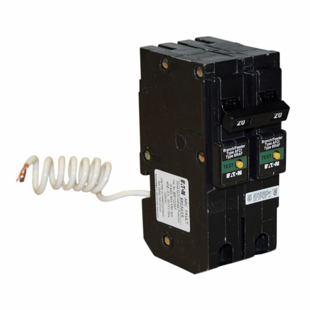 Eaton BR 15 Amp SinglePole Combination Arc Fault Circuit, 48 OFF