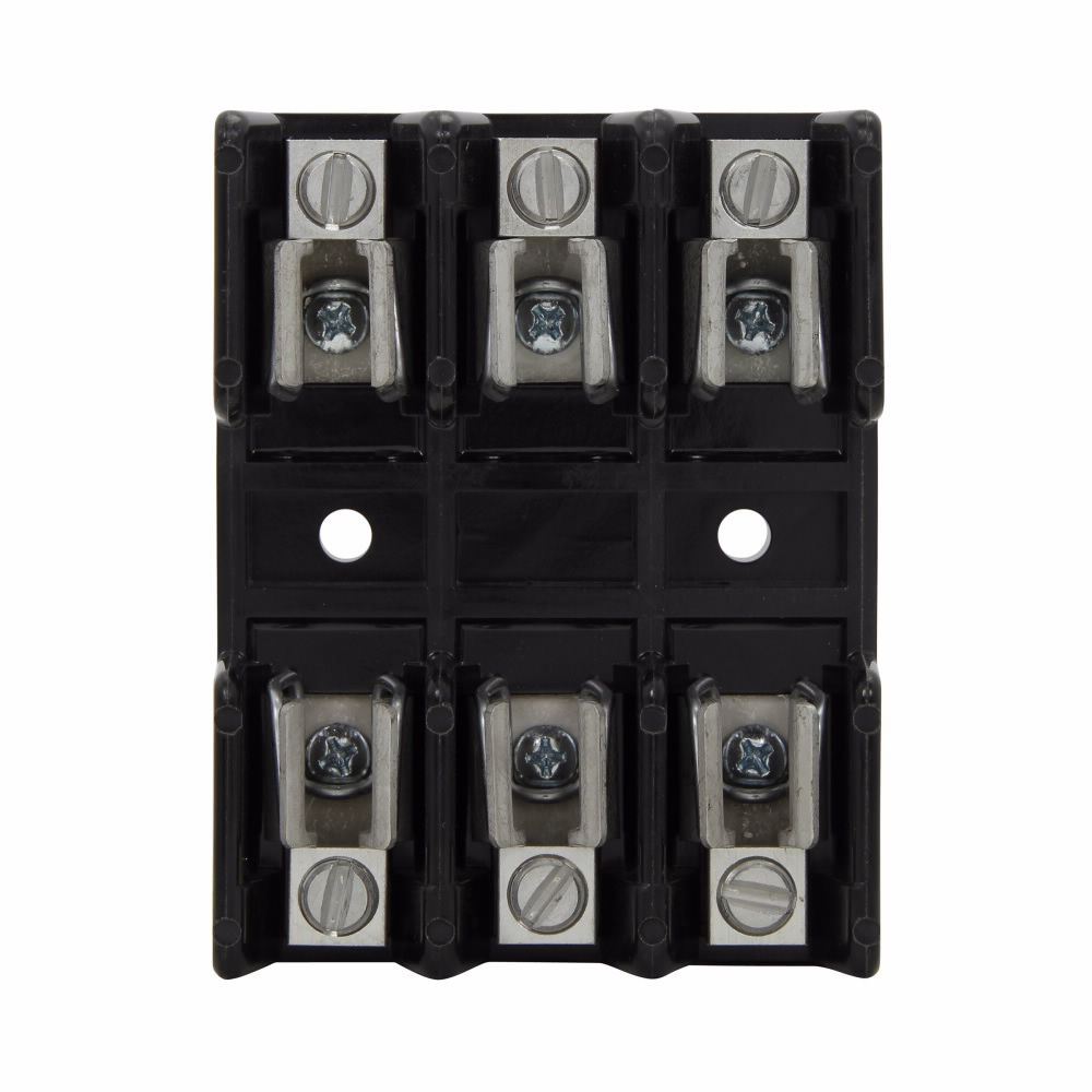 Product image for Bussmann Series G30060-3CR 3-Pole 60 Amp 480 Volt Fuse Block