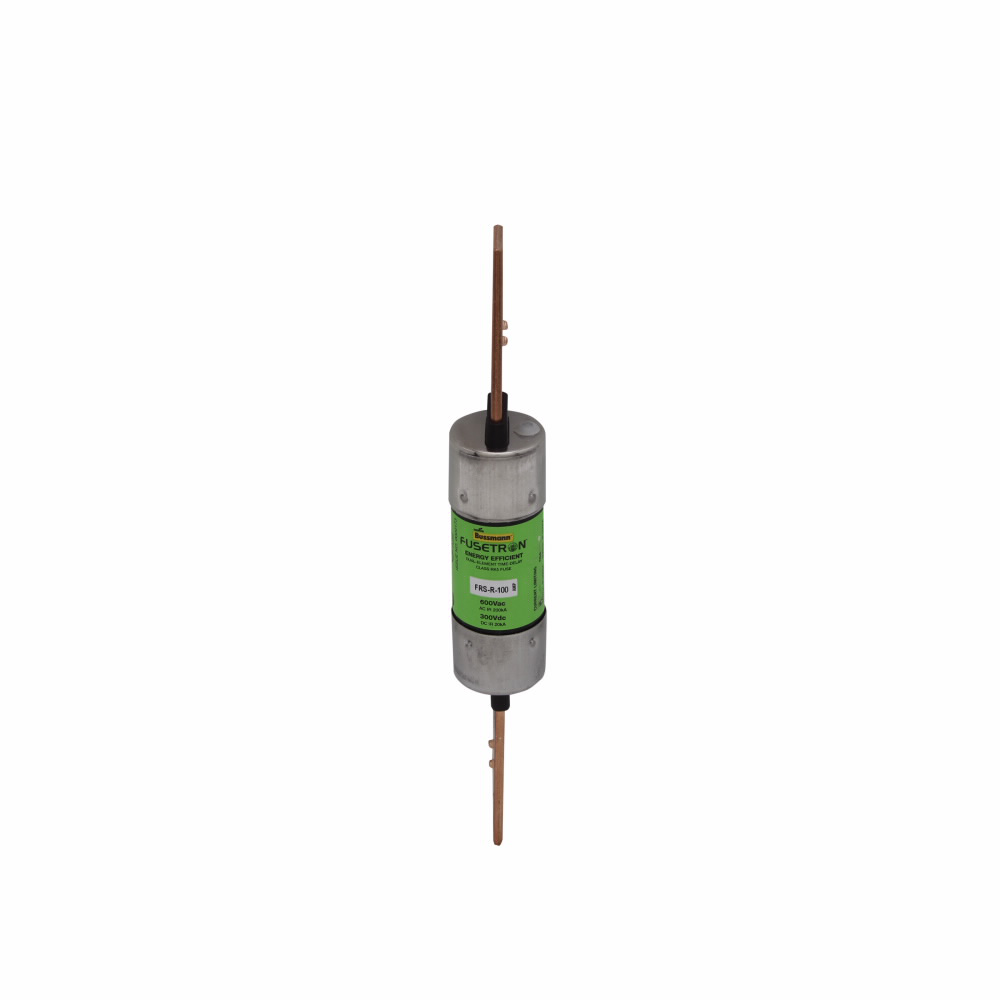 Product image for Bussmann FRS-R-90 90amp Fusetron™ Dual-Element Time-Delay Fuse, Class RK5, 600Vac/300Vdc