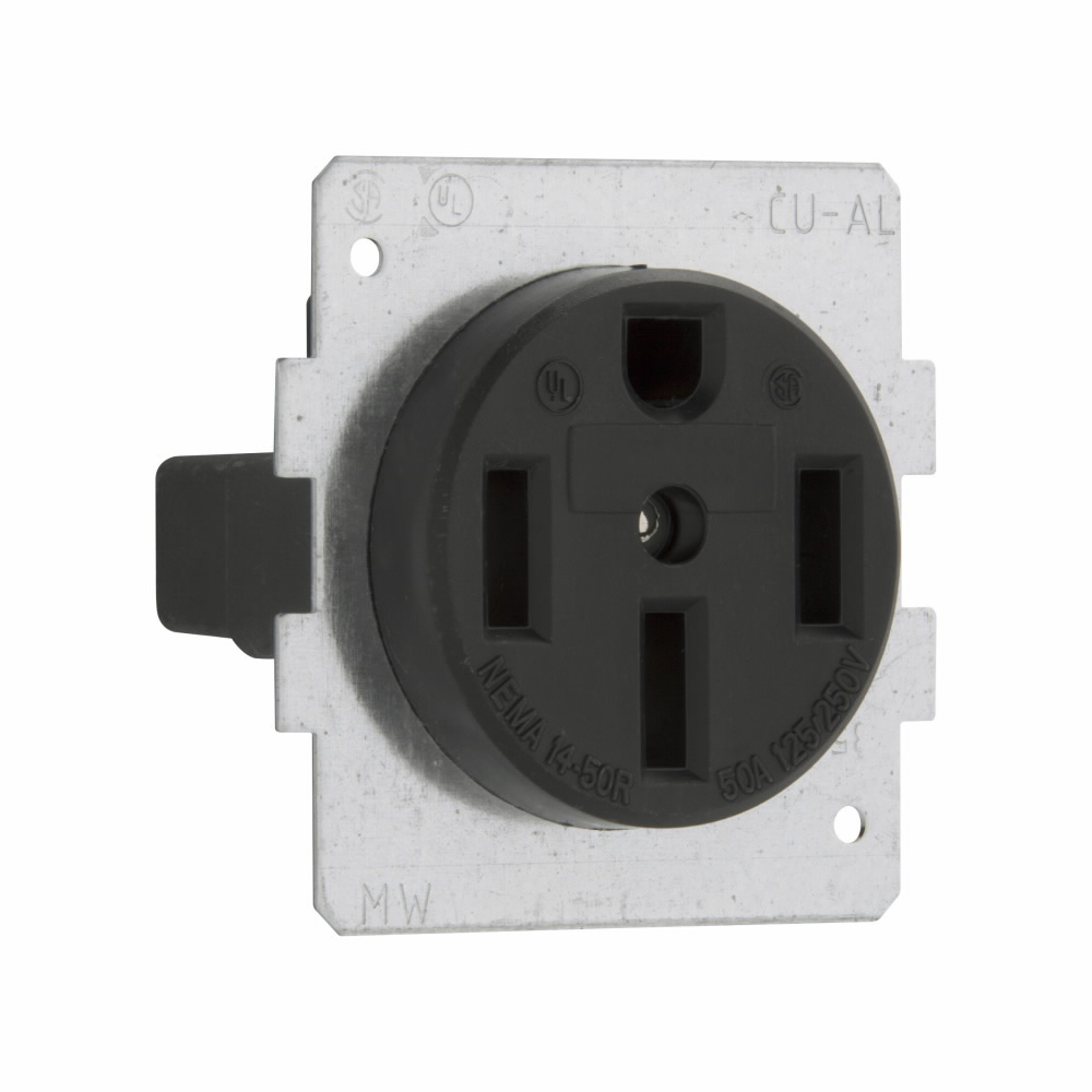Product image for EWD 1258-BU;3 Recp Sgl Flush 50A125