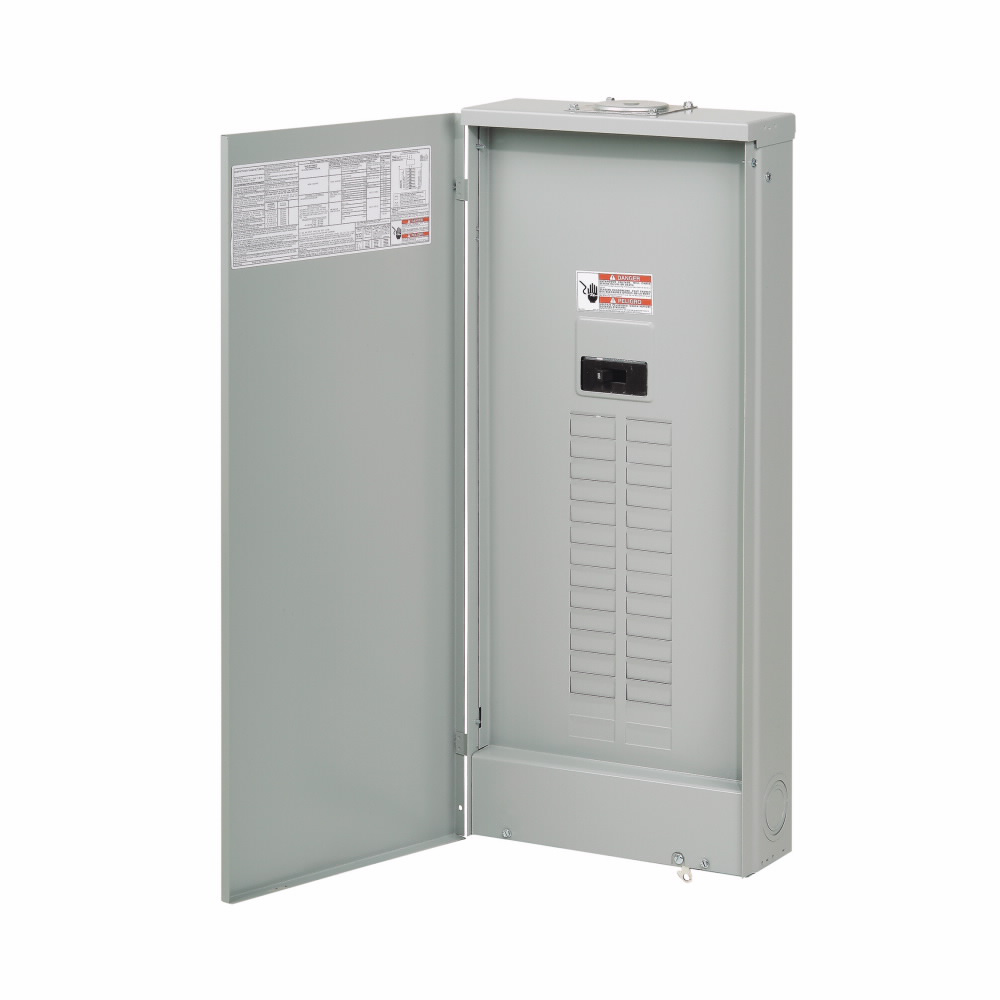 Eaton Electrical BR3040B200R 120/240 VAC 200 Amp 1-Phase 3-Wire 1 Inch Main Breaker Load Center Product image for Eaton Electrical BR3040B200R 120/240 VAC 200 Amp 1-Phase 3-Wire 1 Inch Main Breaker Load Center