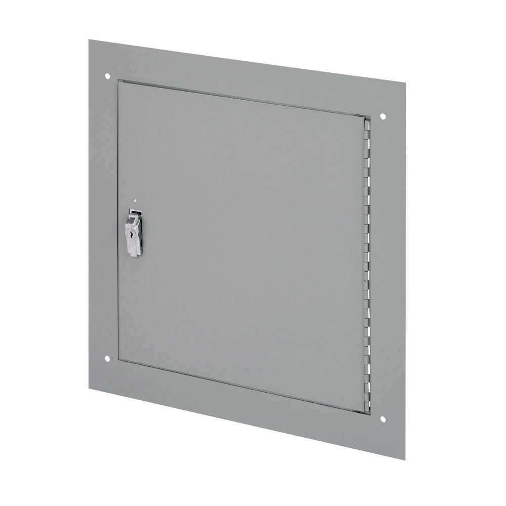 Product image for B-Line 1818-TCF Utility Cabinet, NEMA 1, ANSI 61 gray painted, Protects against contact with enclosed equipment, Steel, Utility Cabinet, Type 1 telephone termination cabinet/flush mount, 12 gauge