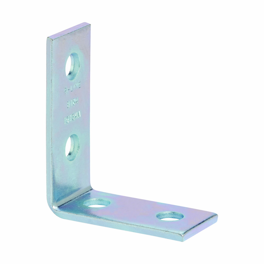 ファッションデザイナー Angle Corner 4-Hole Plated Zinc B104ZN B-Line | Electric Cooper タイヤ・ホイール