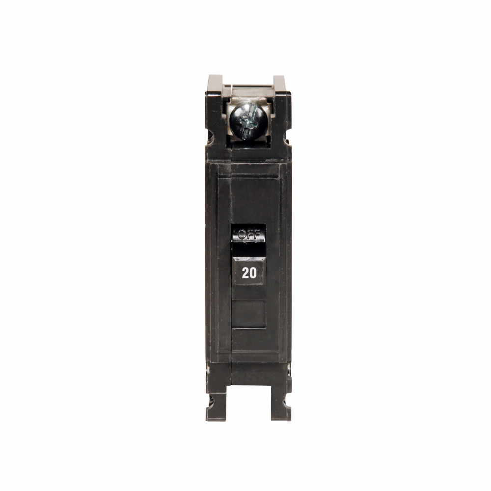 Product image for Cutler-Hammer QC1020 Quicklag Type QC Industrial Thermal-Magnetic Circuit Breaker,Industrial circuit breaker,20 A,10 kAIC,Single-pole,120/240 V,Thermal-magnetic,QC,Non-interchangeable