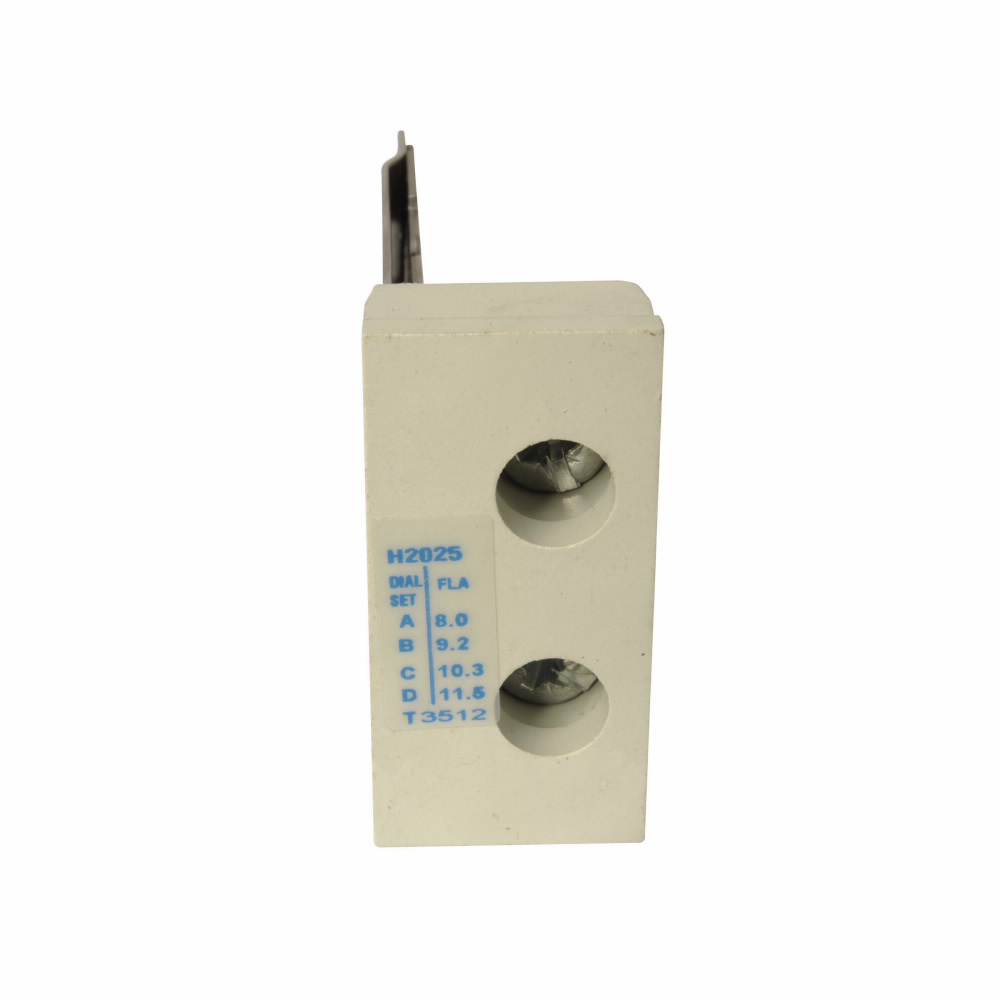 Product image for Cutler-Hammer H2025-3 8 to 11.5 Amp Class 20 Standard Trip Overload Relay Heater Pack