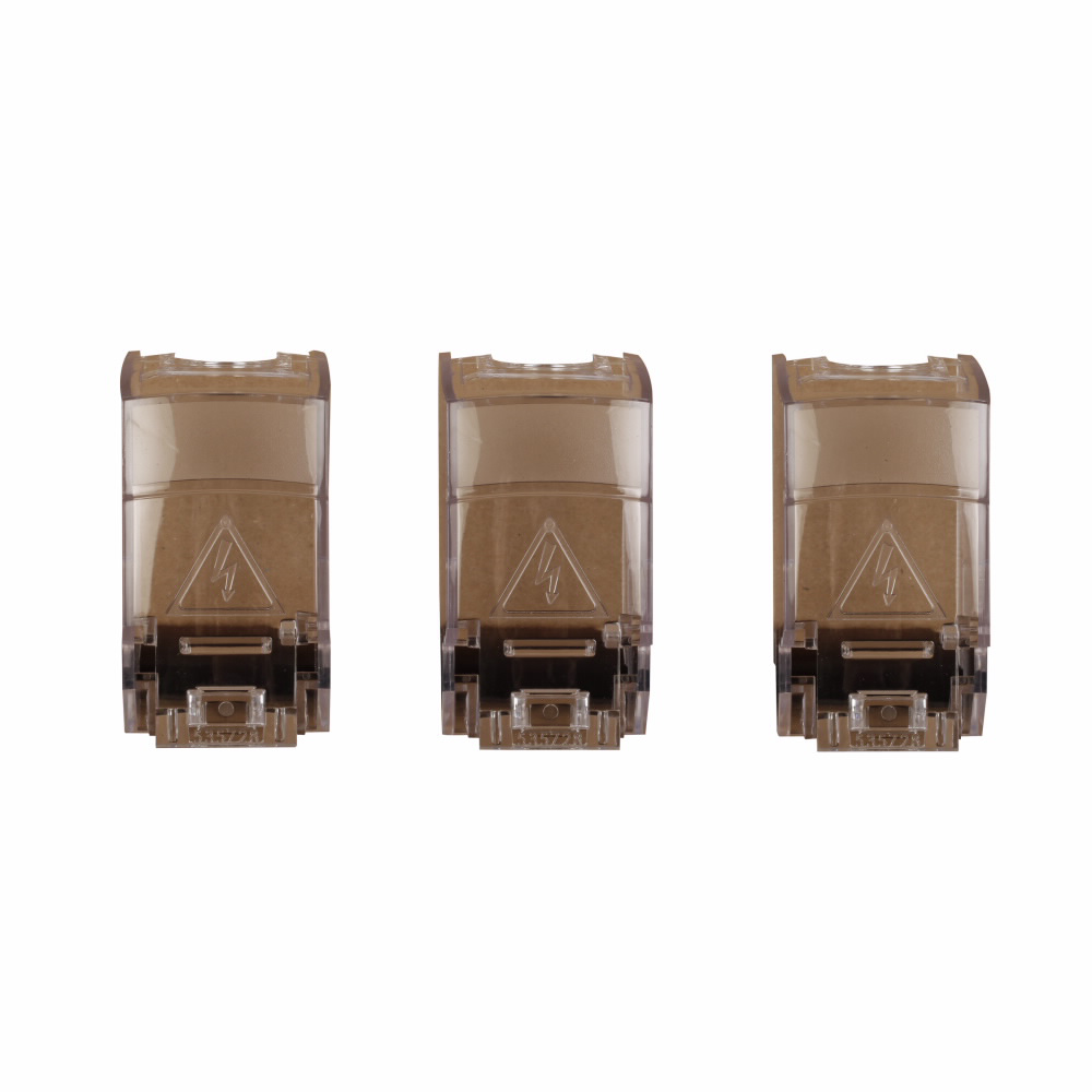 Product image for Cutler-Hammer TSR9L3 rotary disconnect terminal shroud,Line or load side,Terminal shroud,200A,L-Frame,Three-pole,Terminal shrouds,R9