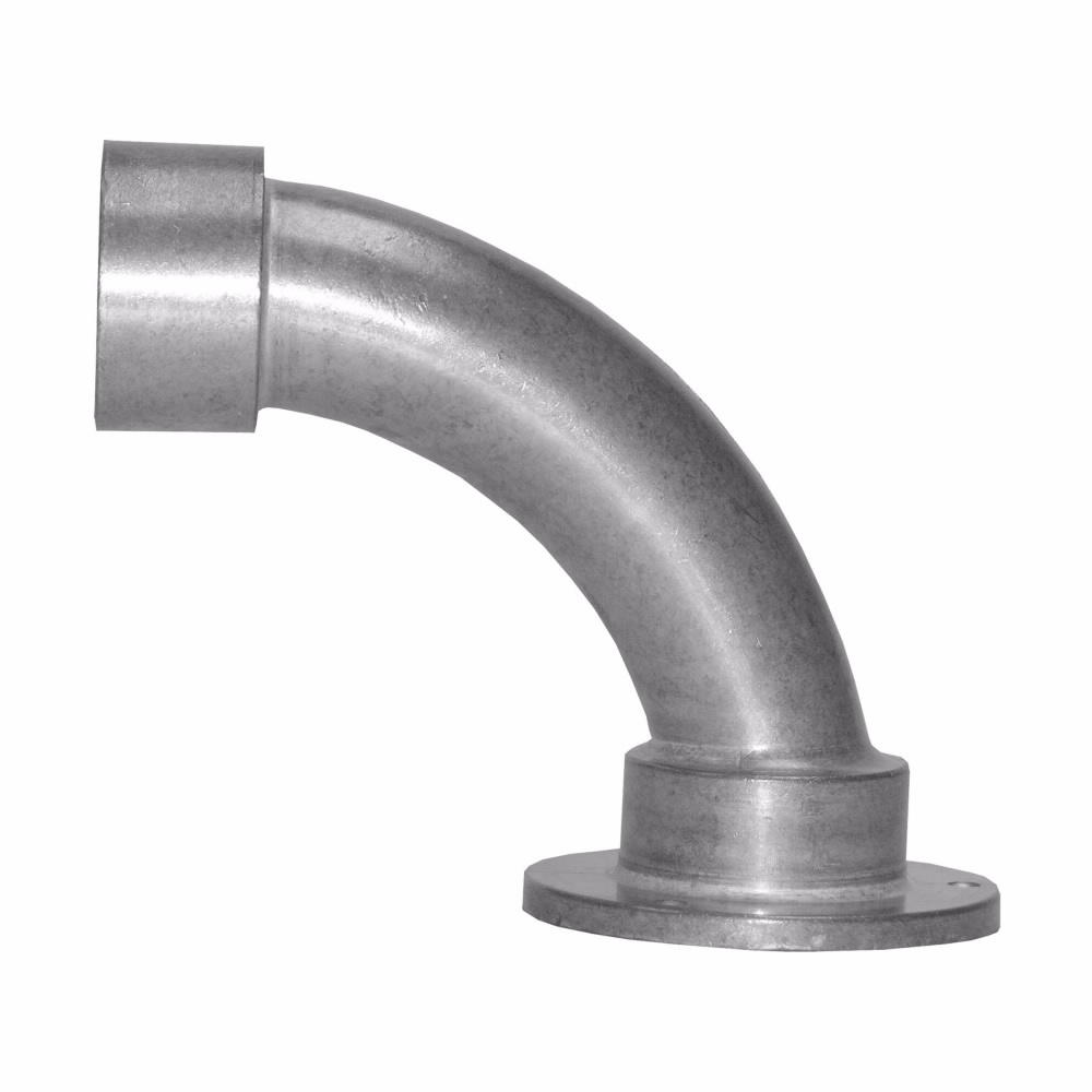 Product image for Crouse-Hinds Series ESL100 1 Inch Die-Cast Zinc 90 Degrees Rigid/IMC Concrete Slab Insert