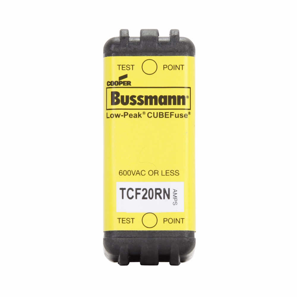 Product image for Bussmann Series TCF20RN 20 Amp Cubefuse