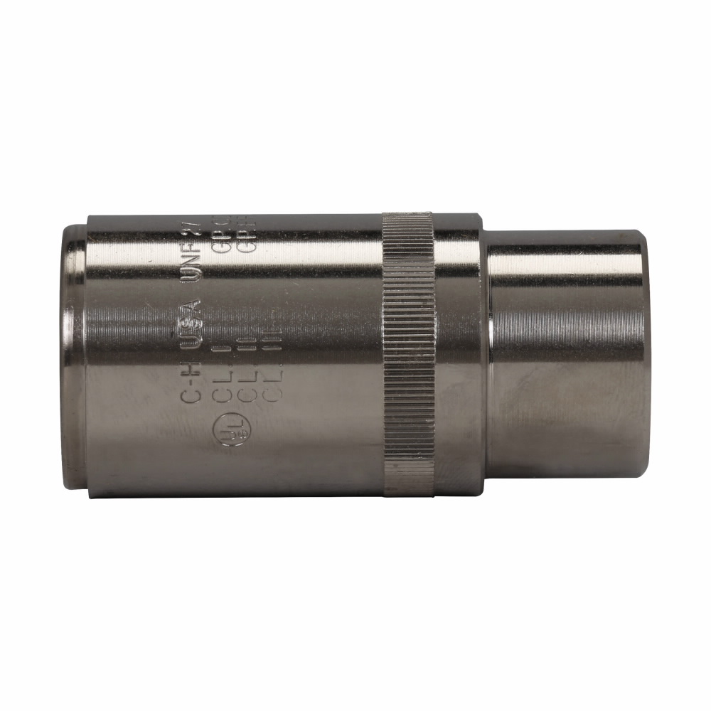 Product image for CRSH UNF37 1 NPT FEMALE STEEL SHORT