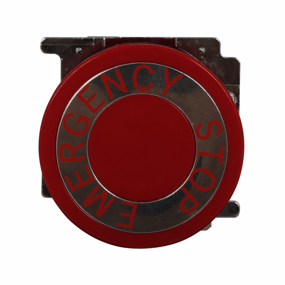 Product image for Eaton Electrical 10250T5B63-1X 30.5 mm 1NO 1NC 2-Position Maintained Red Mushroom Non-Illuminated Push-Pull Switch