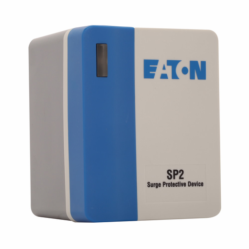 Product image for Cutler-Hammer SP2-240D surge protection, Surge protection device, 1200 VPR L-G, 2500 VPR L-L, 240 V, Four connection points, Three-phase delta, 320 V, Ground, 240 V, Three-wire