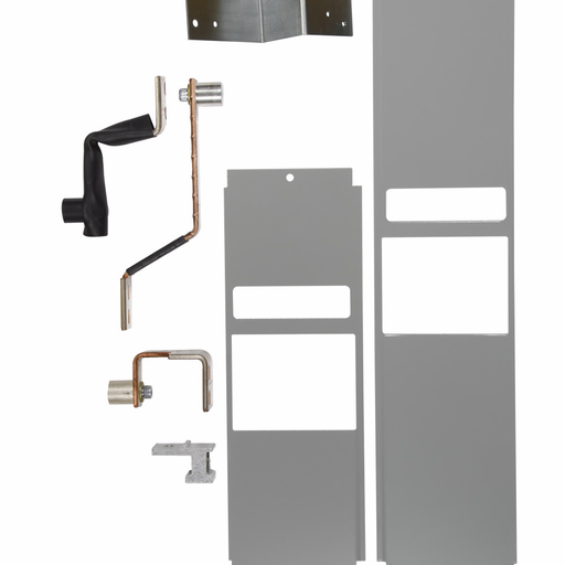 Product image for Cutler-Hammer KPRL4KDS Eaton, panelboard connector kit, copper connectors, mounting brackets, covers, hardware and instructions, for single dk, kd, kdb, hkd, kdc breakers, three-phase, three-pole, 400a