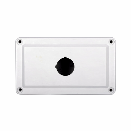 Product image for Eaton Electrical E34N51 3.81 x 3.38 x 6.63 Inch 1-Hole NEMA 3/4X/12 Surface Mount Polyester Push Button Enclosure