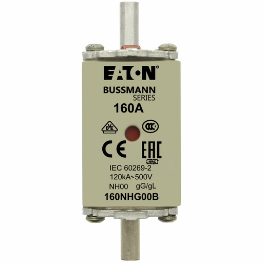Product image for Bussmann Series 160NHG00B 160 Amp Fuse