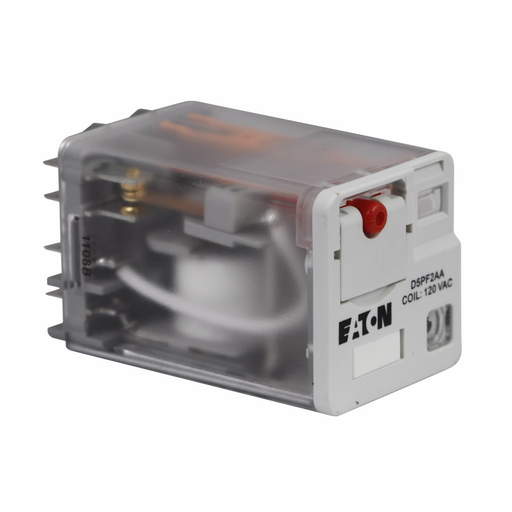 Product image for ETN D2RR4A1 D2 RELAY 4PDT 6A 110VDC