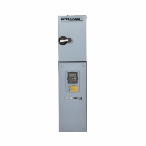 Product image for Cutler-Hammer HVX125A2-4A1N1B4D3 HVX9000 variable frequency drive, 125 hp, Software, NEMA 12, 480 (380-500)V, Keypad, Input opts: 3-phase, EMC H, No BC, Std boards, Ext I/O card: 1AI 2 AO Comm: Siemens