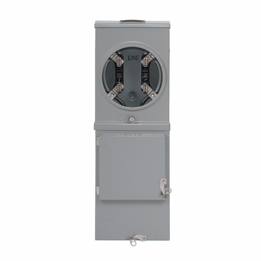 Product image for Eaton Electrical 1009079CH 100 Amp 2-Pole Ringless Single Residential Meter Socket